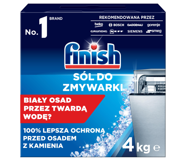 Finish Sól do zmywarki Finish 4kg - 411767 - zdjęcie